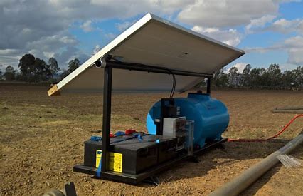 Solar Powered Fertigation Sytem 
